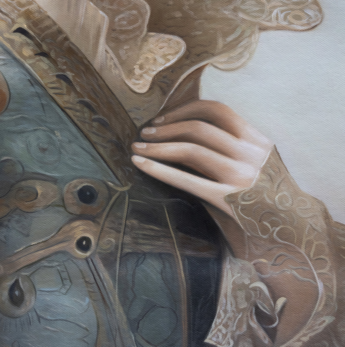 The Dragon Muse — detail view