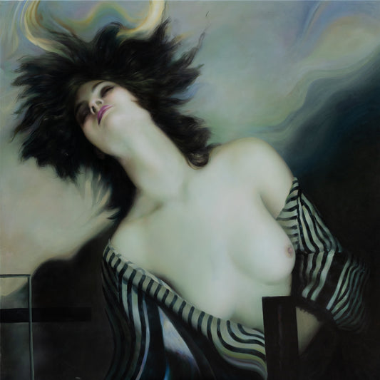 Mathilda — oil on canvas by Jehan Legac