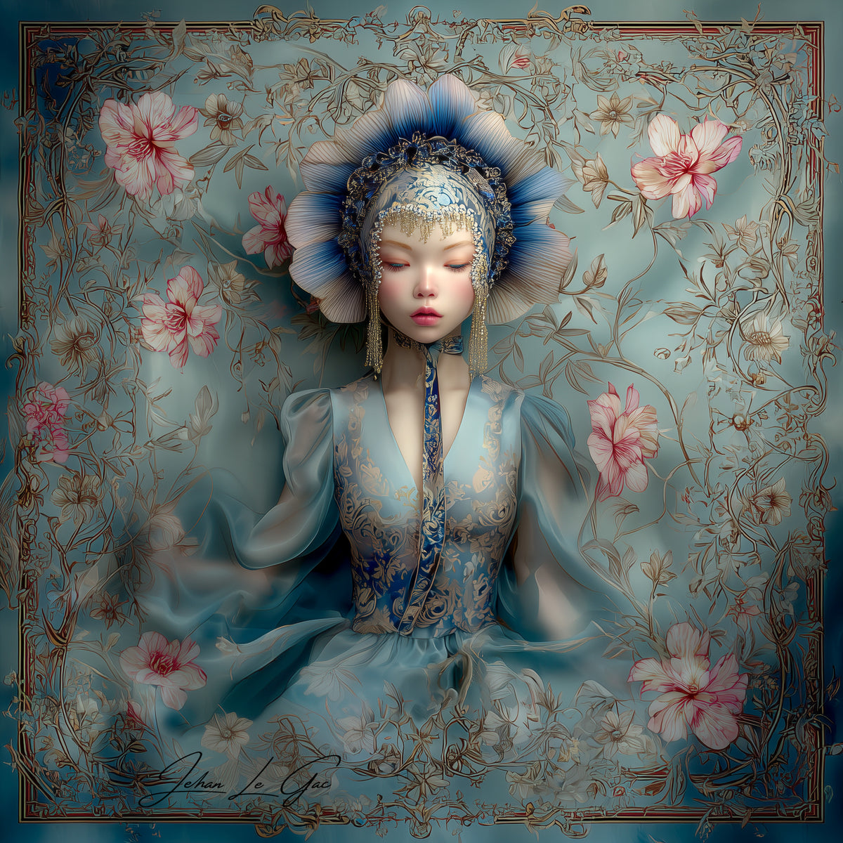 A Portrait in Bloom