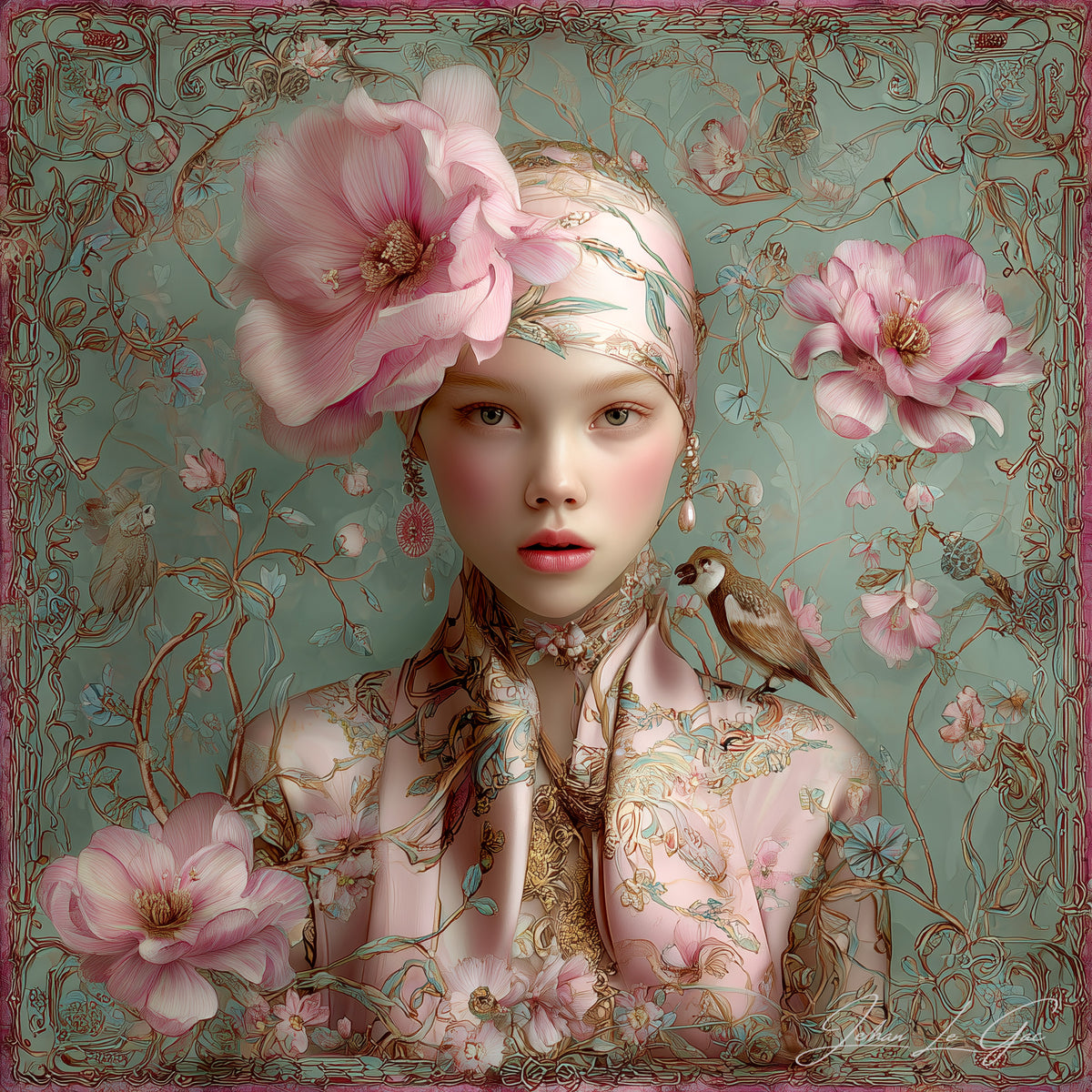 A Portrait in Layers
